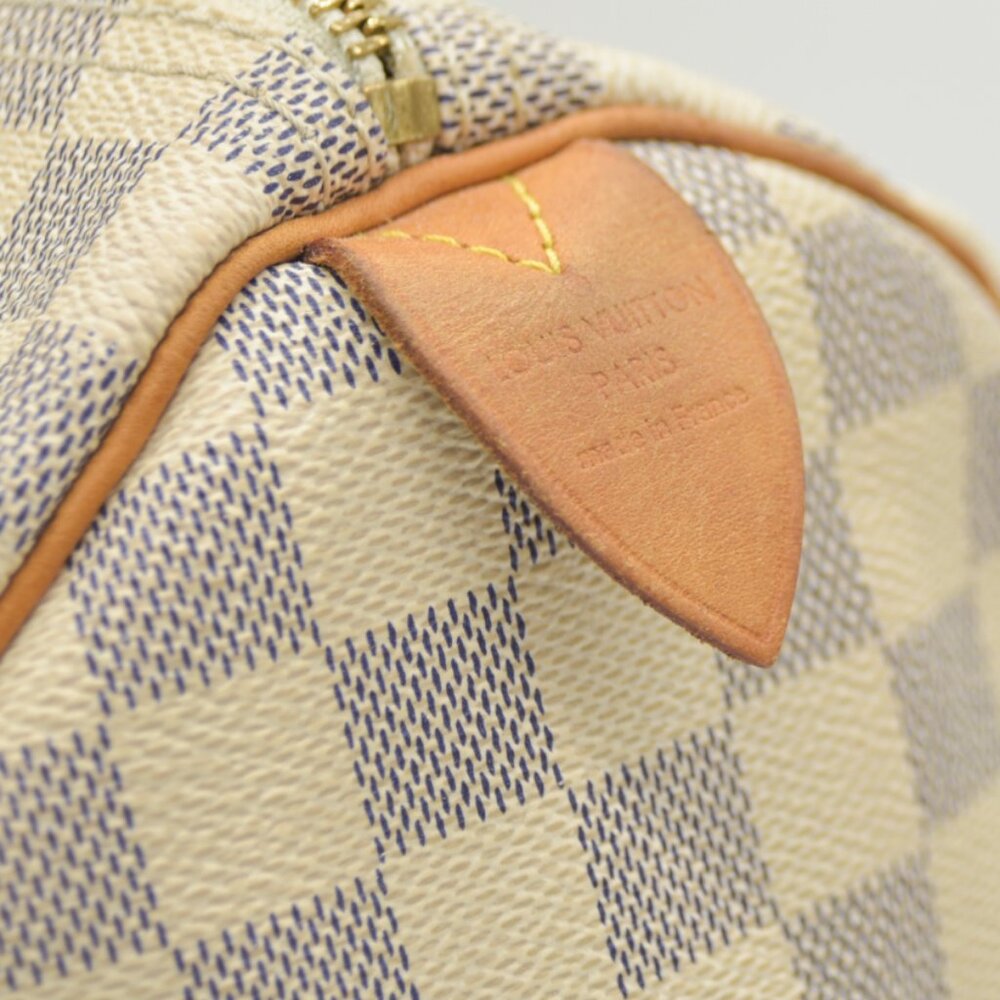 SOLD Louis Vuitton  Damier Azur Speedy 30 DU1008 - Picture 5 of 16